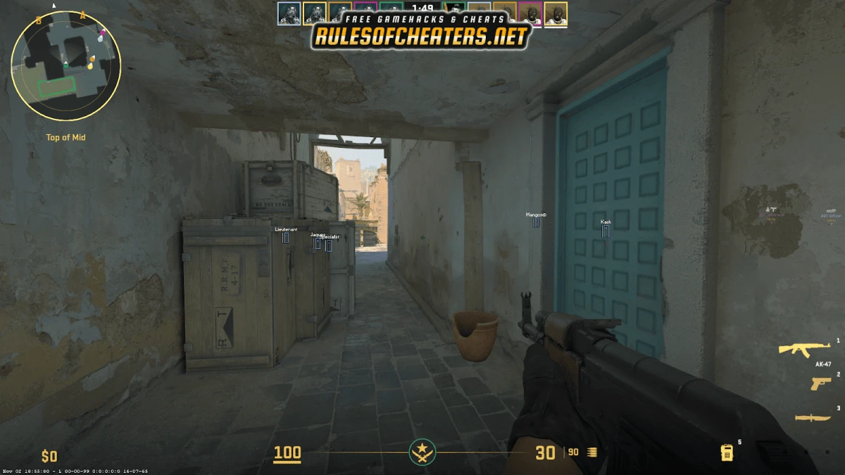 Counter Strike 2 ESP Wallhack Cheat – ESP, Wallhack, Player ESP