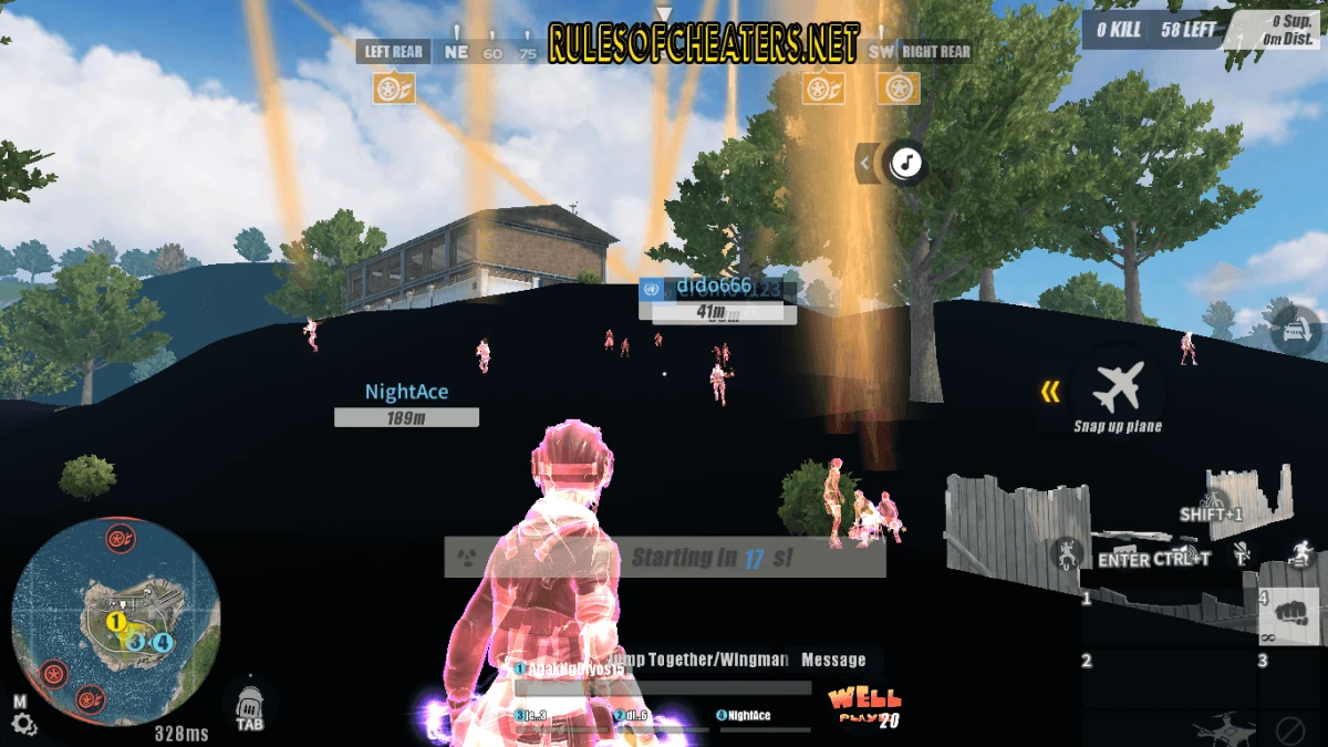 Rules of Survival All In One Mod V3 – Wallhack, No Grass