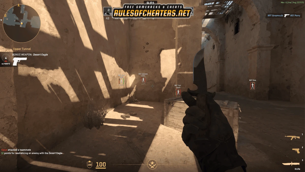 Counter Strike 2 Laura External Cheat – ESP, Aimbot, Anti OBS