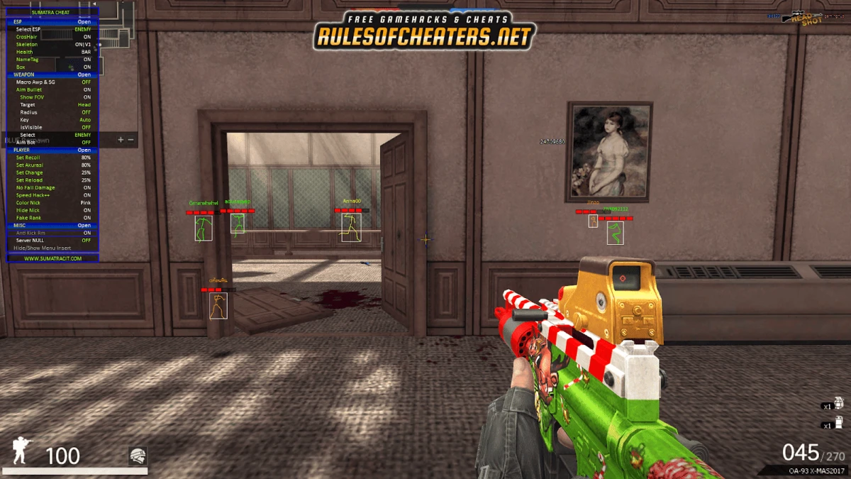 Point Blank SEA SuMatra V1 Cheat - ESP, Aimbot, No Fall