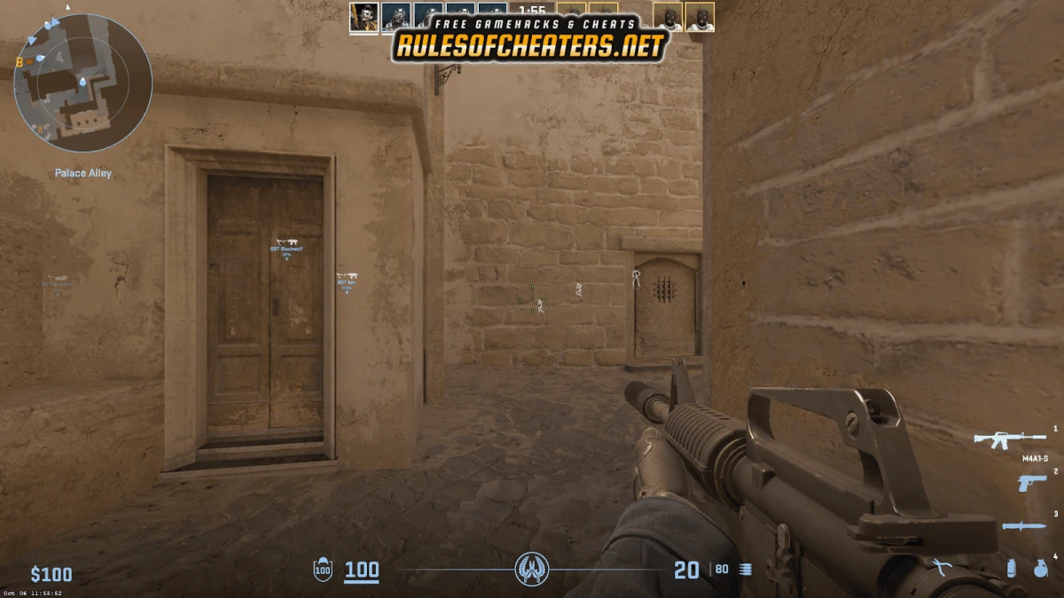 Counter Strike 2 Aci25 Cheat – Player ESP, Skeleton ESP, Wallhack