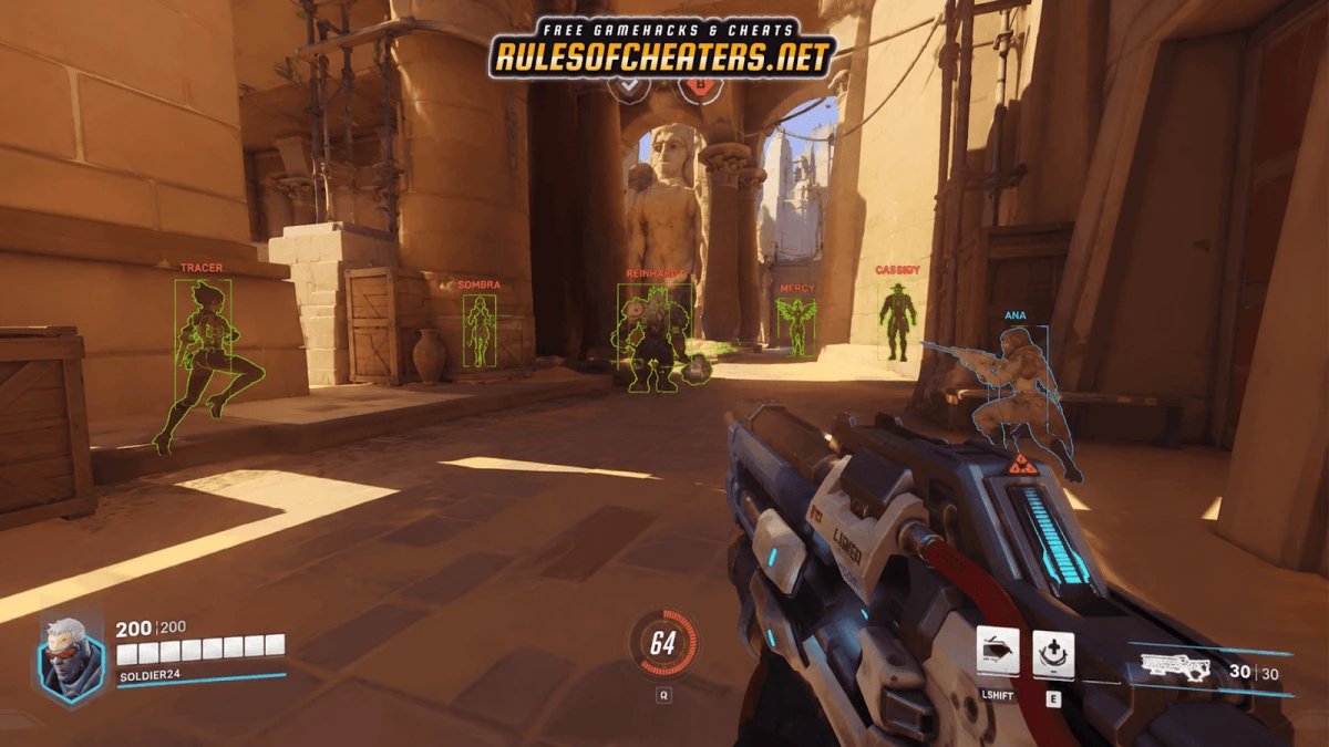 Overwatch 2 Simple Cheat – ESP, Aimbot, Wallhack