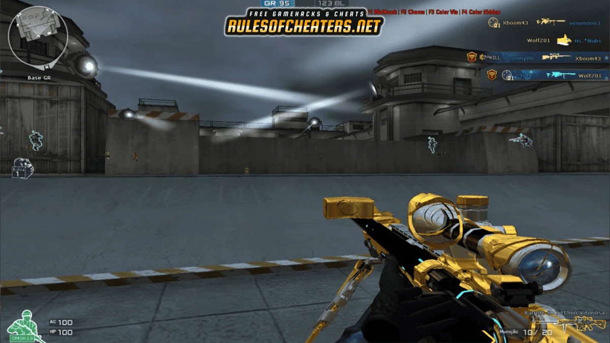 Crossfire BR Vexed Cheat – Wallhack, Player ESP, Distance