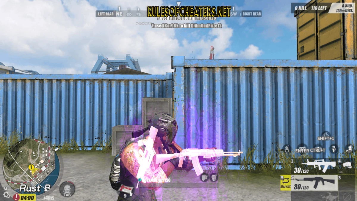 Rules of Survival Mod - Weapon Aura Wallhack