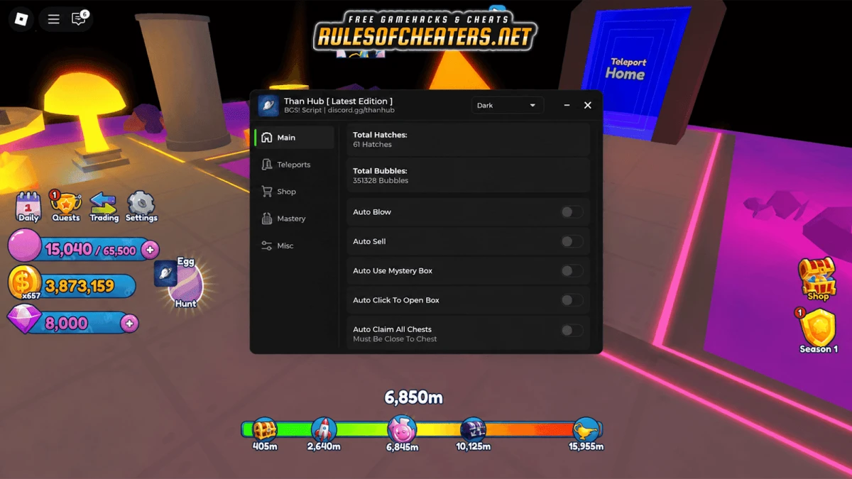 Bubble Gum Simulator Infinity Than Hub Script – Auto Blow
