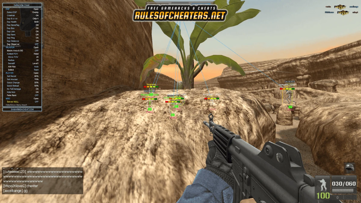 Point Blank SEA Samarinda Cheat – ESP Box, Aimbot, No Recoil