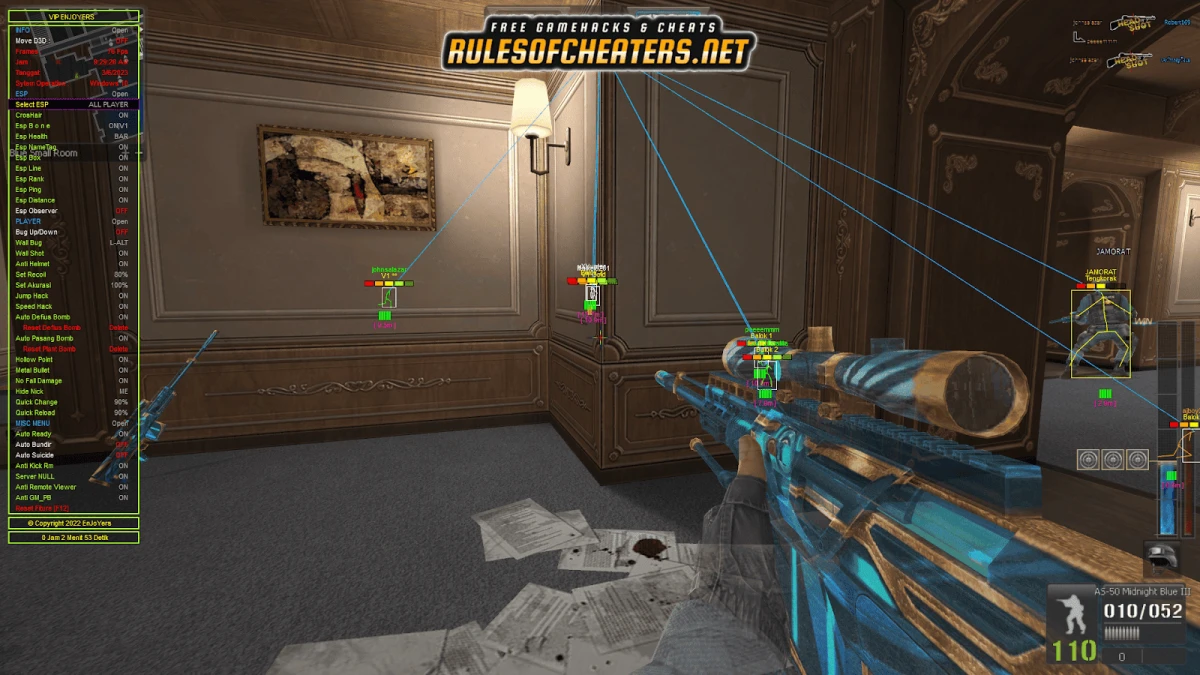 Point Blank SEA VIP Enjoyers Cheat – ESP Box, Aim Bot, No Recoil