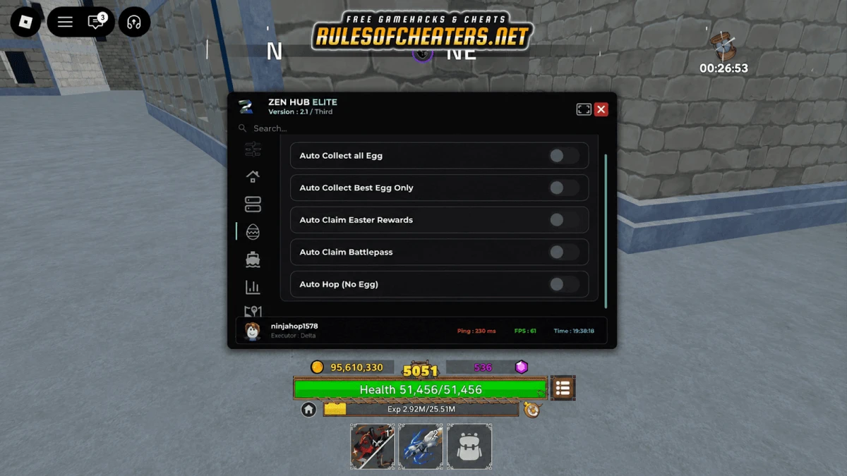 King Legacy Zen Hub Script – Auto Egg, Easter, Battlepass
