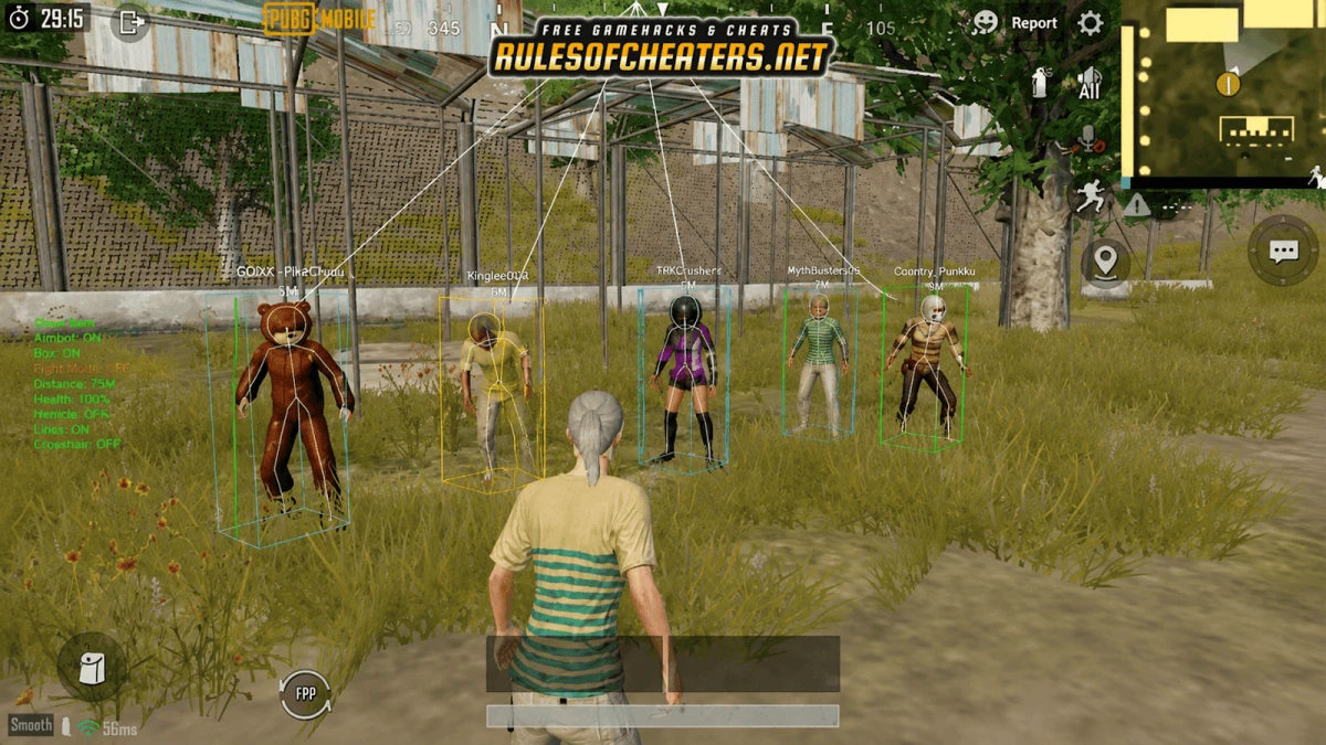 PUBG Mobile Vazhavan Cheat – Gameloop Emulator ESP Aimbot
