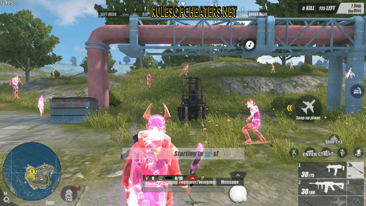 Rules of Survival Mod - Character Aura Wallhack