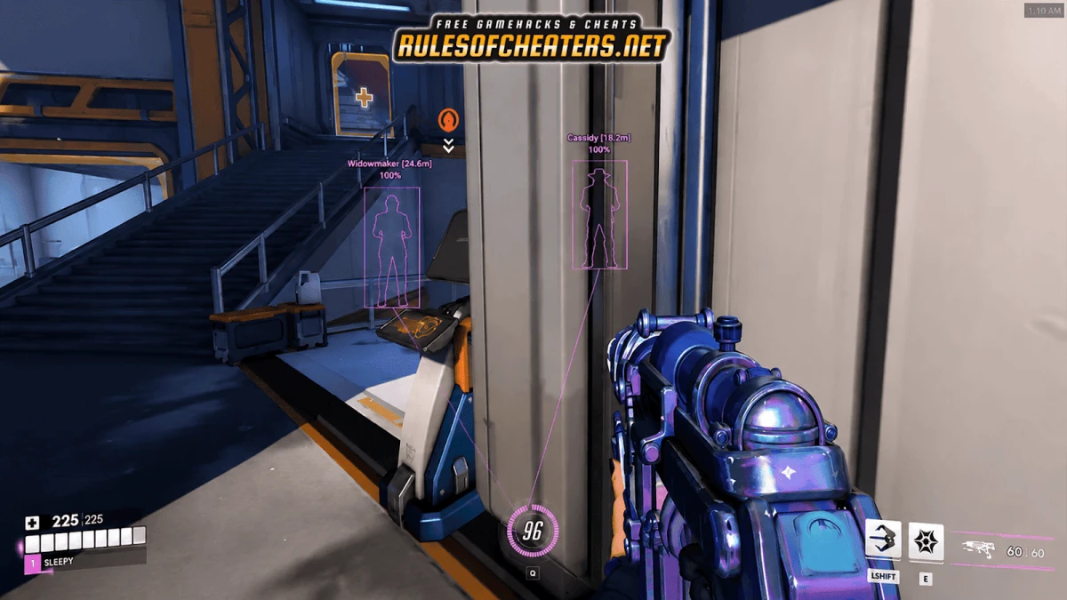 Overwatch 2 Sleepy's External Cheat – Player ESP, Box ESP