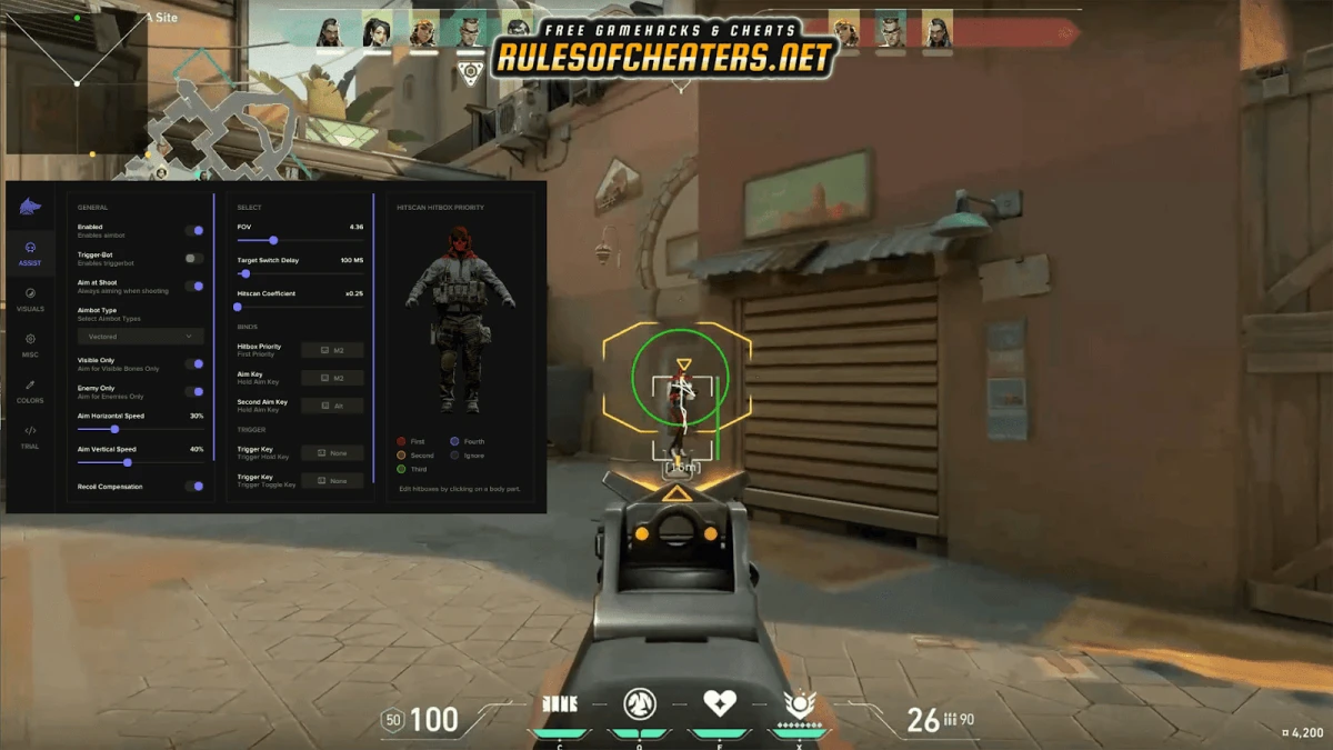 Valorant Fecurity Vip Cheat – Aimbot, Speed Hack, No Recoil