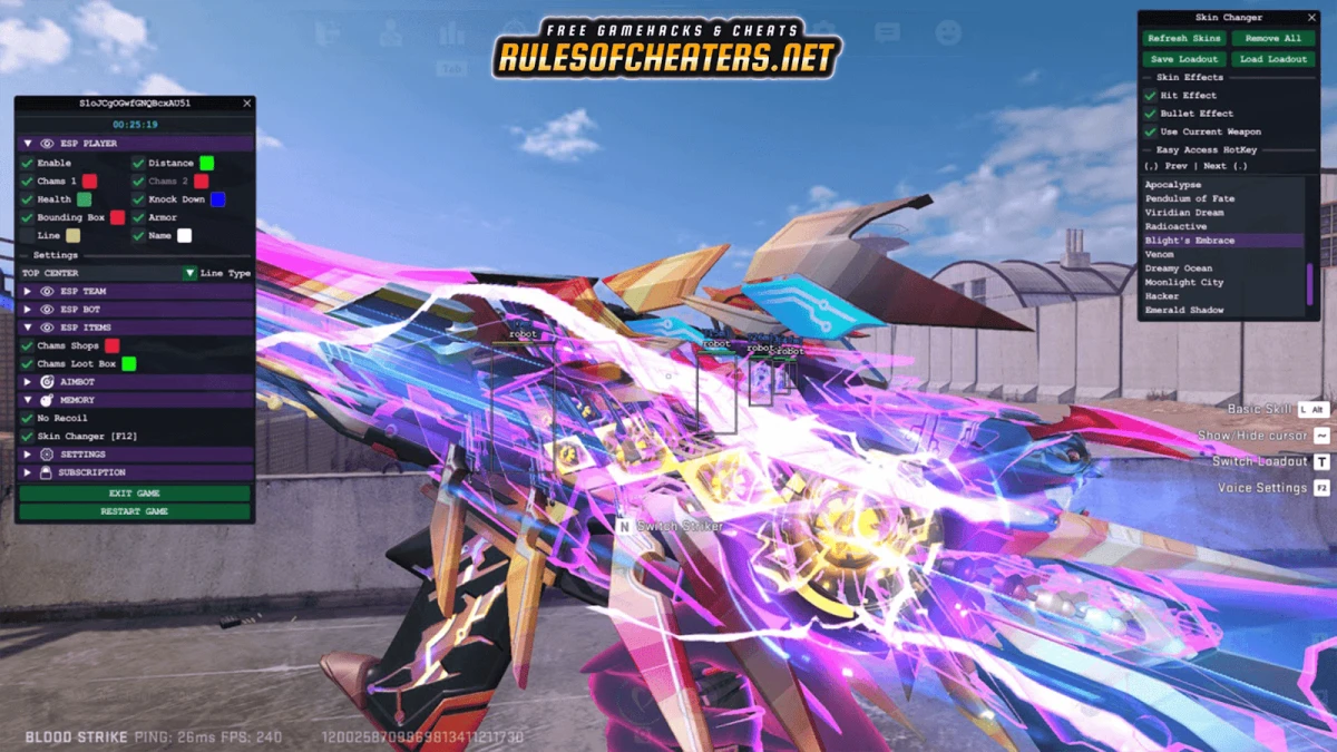Blood Strike BeastHax Cheat – ESP, Aimbot, Skin Changer