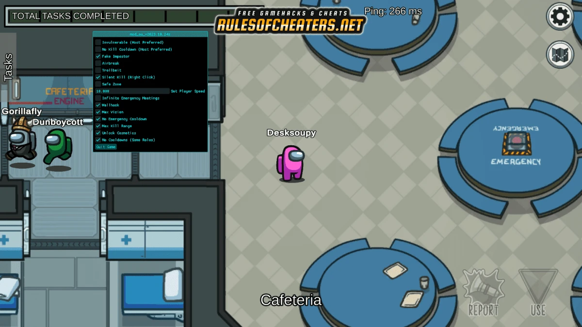 Among Us Super Detective Cheat – Max Vision, Fake Impostor