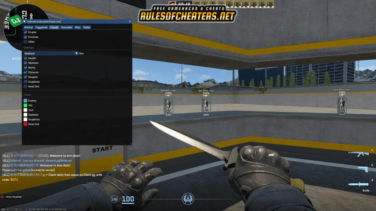 Counter Strike 2 Mikuware Cheat – Aimbot, ESP, Grenade ESP