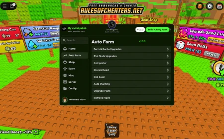 Build A Ring Farm Cyraa Hub Script – Auto Planting, Roll Seed