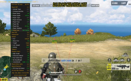 Rules of Survival Hax4You Cheat – Player ESP, Aimbot