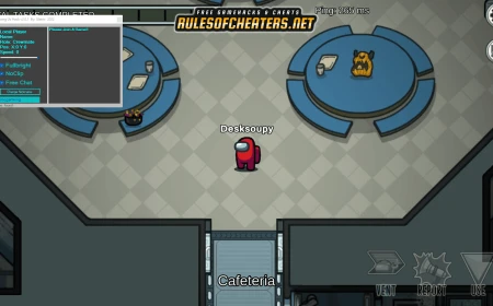 Among Us Glatirx Cheat – Fullbright, No Clip, Free Chat