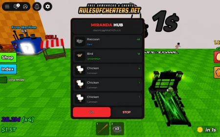 Steal An Egg Miranda Hub Script – Auto Farm, Fuse, Rarity