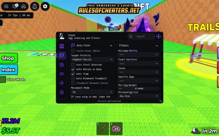 Steal An Egg Lumin Hub Script – Auto Farm, Anti Trap, Filters