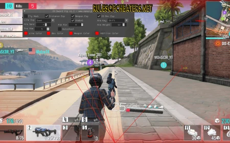 Cyber Hunter Dword Cheat – Aimbot, 2D Box ESP, Weapon ESP