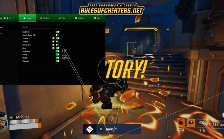 Overwatch 2 Vexed V1 Cheat – ESP, Legitbot, Visuals
