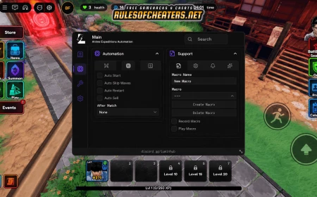 Anime Expeditions Lumin Hub Script – Auto Start, Auto Skip Waves