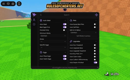 Steal An Egg Airflow Hub Script – Auto Steal, Pets, Upgrades