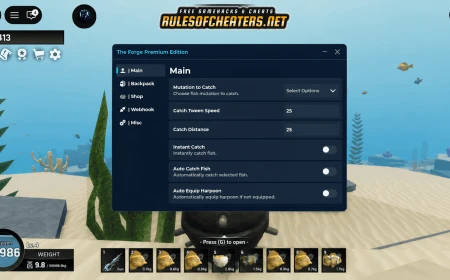 Abyss Than Hub Script – Auto Catch, Instant Catch, Harpoon