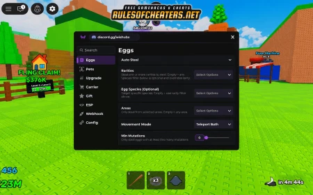 Steal An Egg Wis Hub Script – Auto Steal, ESP, Areas, Gift