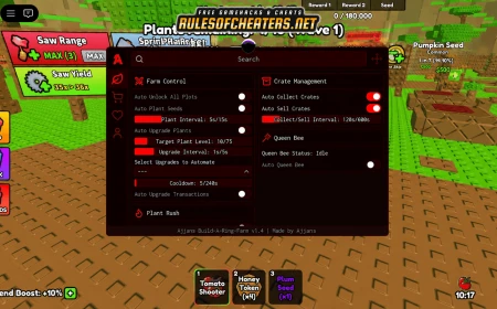 Build A Ring Farm Ajjans Hub Script – Auto Plant, Auto Upgrade