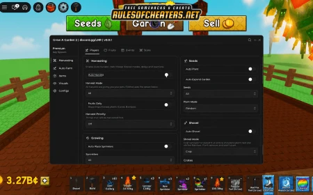 Grow a Garden 2 Lunor Hub Script – Auto Harvest, Auto Plant, Auto Shovel