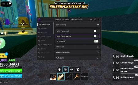 Blox Fruits Zyphrax Hub Script – Auto Farm Level, Auto Farm Nearest