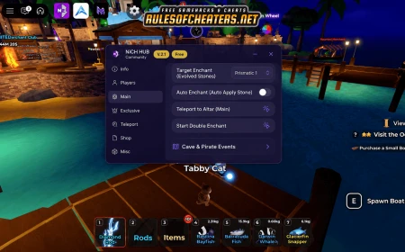 Fish It Nich Hub Script – Auto Enchant, Double Enchant, Cave