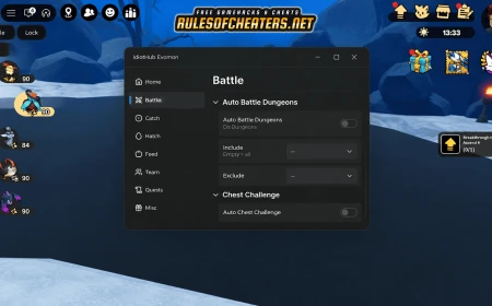 Evomon Idiot Hub Script – Auto Battle, Auto Chest, Battle Dungeons