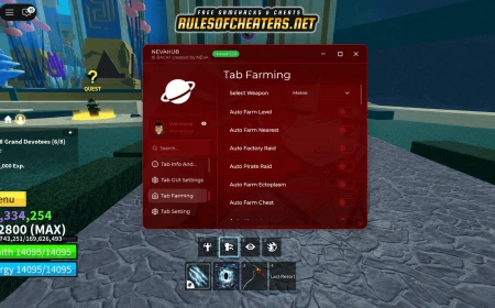 Blox Fruits Neva Hub Script – Auto Farm Level, Auto Factory Raid