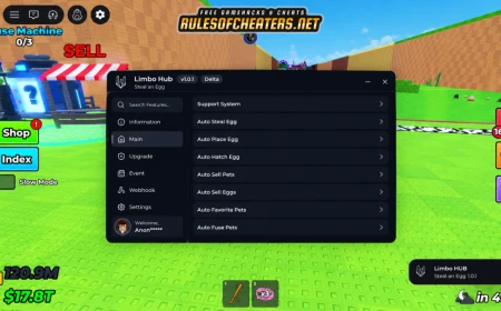 Steal An Egg Limbo Hub Script – Auto Steal, Hatch, Fuse Pets