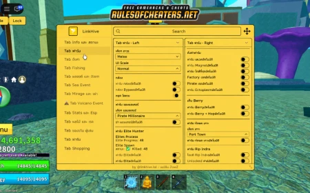 Blox Fruits LinkHive Hub Script – Auto Farm, Elite Hunter, Rip Indra