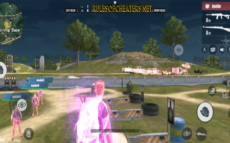 Rules of Survival Mobile Mod - Character, Weapon Wallhack