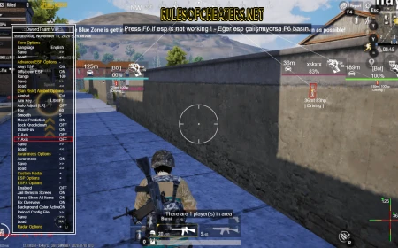 PUBG Mobile Dword Cheat – Alert ESP, Aimbot, Draw FOV