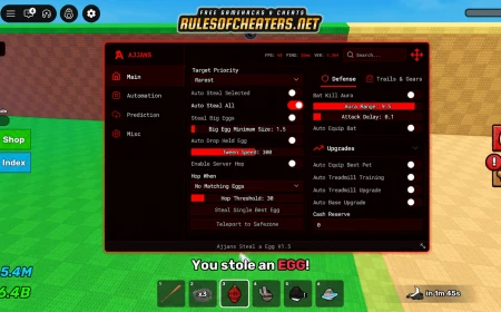 Steal An Egg Ajjans Hub Script – Auto Steal, Kill Aura, Hop