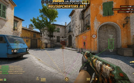 Counter Strike 2 Laco Cheat – ESP, Wallhack, Snaplines