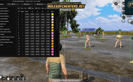 PUBG Mobile VNHAX Cheat – Enemy Skeleton, Player Box, Radar