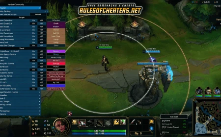 League of Legends Hanbot Cheat – Orbwalker, Evade, Skin Changer