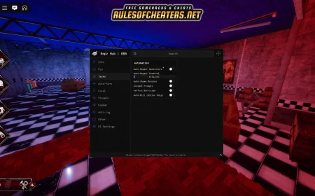 Bite By Night Repz Hub Script – Auto Repair, Auto Kill