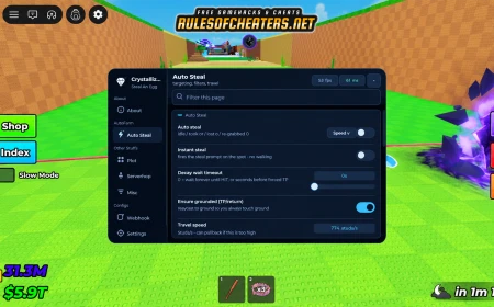 Steal An Egg Crystalized Hub Script – Auto Steal, Instant Steal, Hop