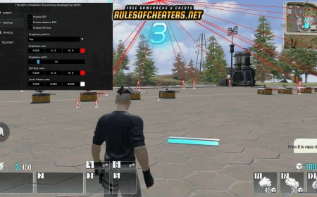 Cyber Hunter LordLiiSS Basic Cheat – ESP, Skeleton ESP, Teleport