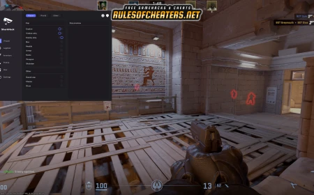 Counter Strike 2 SharkHack Cheat – ESP, Chams, Glow