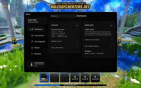 Anime Expeditions Axon Hub Script – Collect Rewards, Unit Upgrades