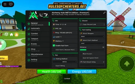 Blox Fruits Alchemy Hub Script – Auto Farm, Fast Farm